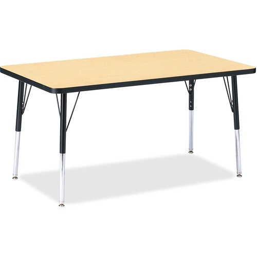 Jonti-Craft JNT6473JCA011 Berries Adult Height Color Top Rectangle Table