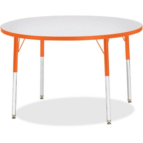 Jonti-Craft JNT6468JCA114 Berries Adult Height Color Edge Round Table