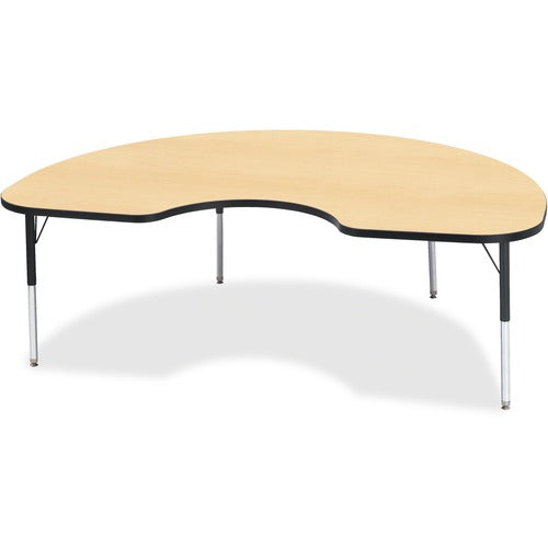 Jonti-Craft JNT6423JCE011 Berries Elementary Height Color Top Kidney Table