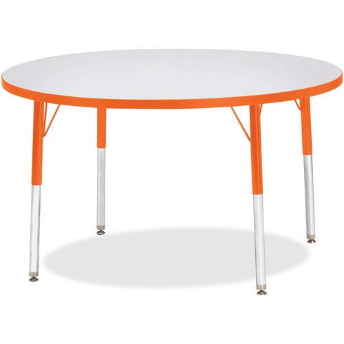 Jonti-Craft JNT6468JCE114 Berries Elementary Height Color Edge Round Table
