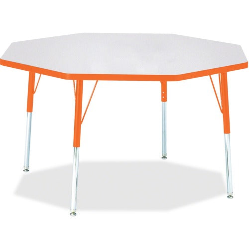Jonti-Craft JNT6428JCA114 Berries Adult Height Color Edge Octagon Table