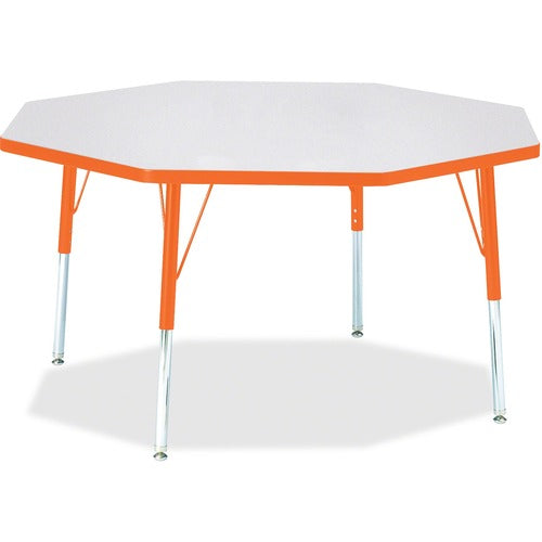 Jonti-Craft JNT6428JCE114 Berries Elementary Height Color Edge Octagon Table