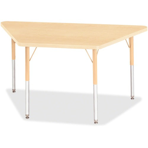 Jonti-Craft JNT6438JCA251 Berries Adult-Size Maple Prism Trapezoid Table