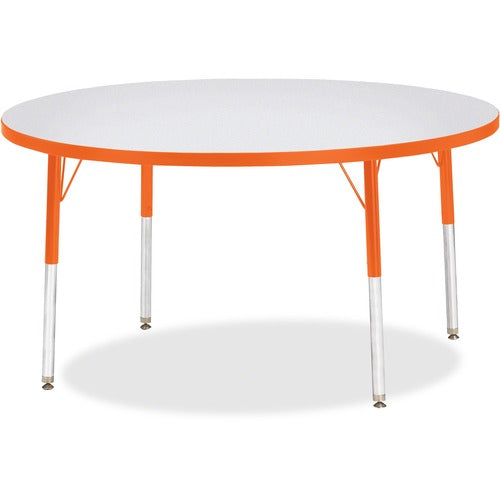 Jonti-Craft JNT6433JCA114 Berries Adult Height Color Edge Round Table