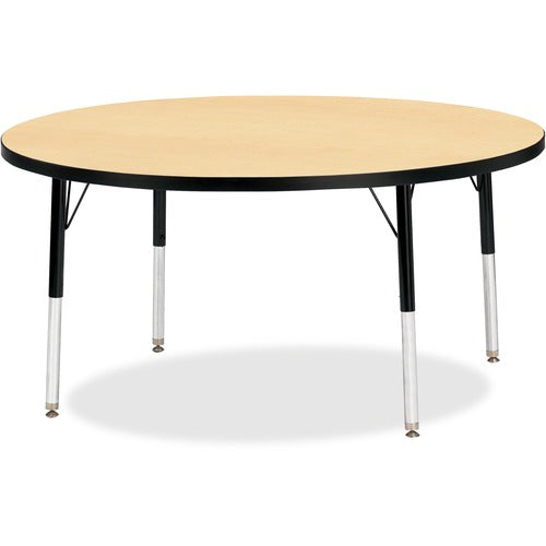 Jonti-Craft JNT6433JCE011 Berries Elementary Height Color Top Round Table