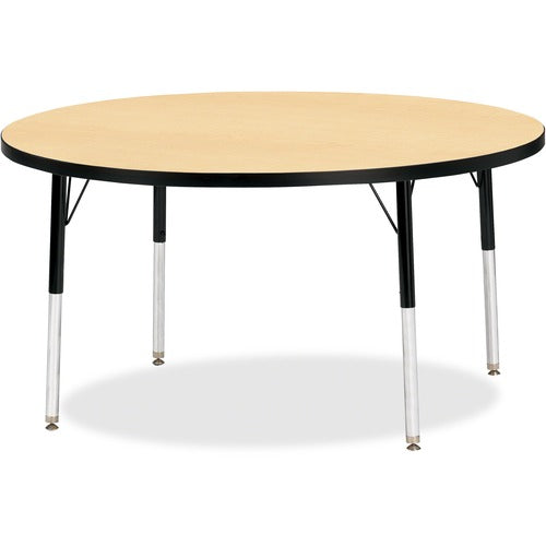 Jonti-Craft JNT6433JCA011 Berries Adult Height Color Top Round Table