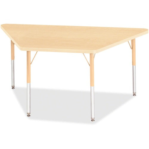 Jonti-Craft JNT6443JCA251 Berries Adult-Size Maple Prism Trapezoid Table