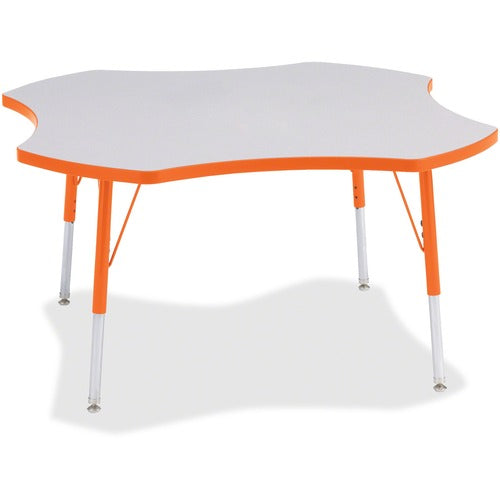 Jonti-Craft JNT6453JCA114 Berries Prism Four-Leaf Student Table