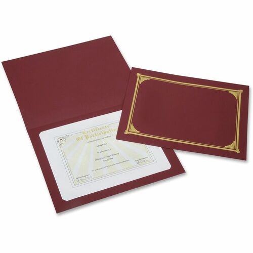 SKILCRAFT® NSN6272958 Letter, A4 Recycled Certificate Holder