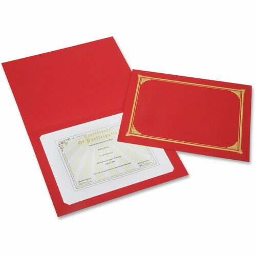 SKILCRAFT® NSN6272960 Letter, A4 Recycled Certificate Holder