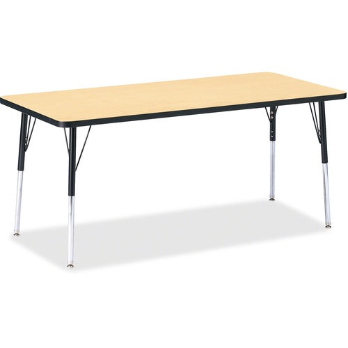 Jonti-Craft JNT6413JCA011 Berries Adult Height Color Top Rectangle Table