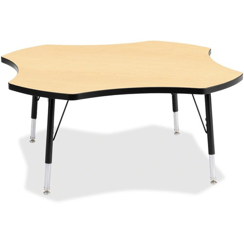 Jonti-Craft JNT6453JCA011 Berries Color Top Four Leaf Activity Table