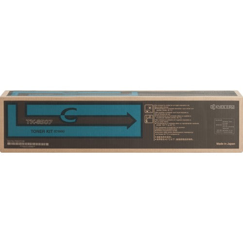 Kyocera KYOTK8507C TK-8507C Original Laser Toner Cartridge - Cyan - 1 Each