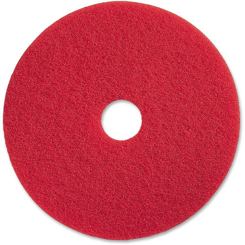 Genuine Joe GJO90417 Red Buffing Floor Pad
