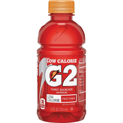 Gatorade QKR12202 Fruit Punch Low-Calorie Sports Drinks