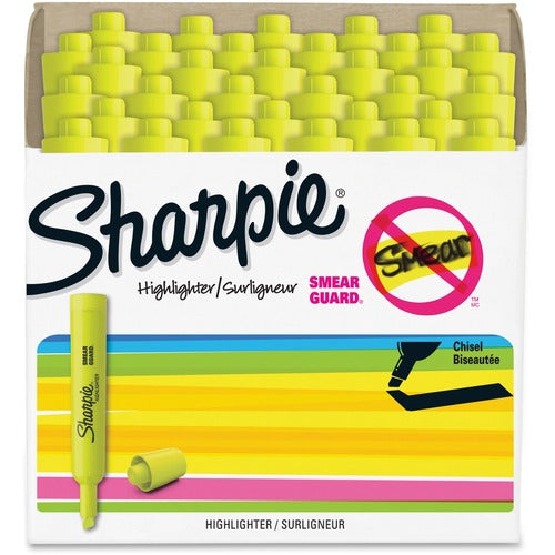 Sharpie SAN1920938 SmearGuard Tank Style Highlighters