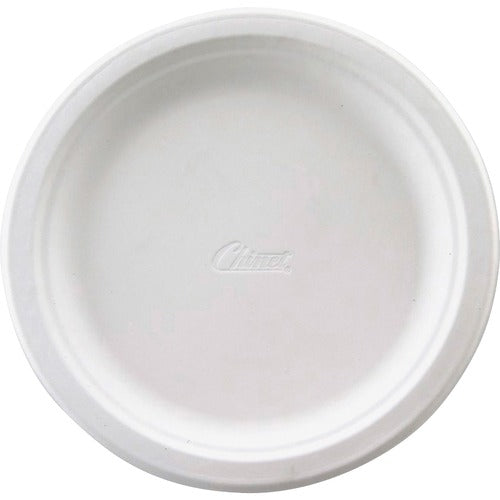 Chinet HUH21232 Classic 9-3/4" Round Plates
