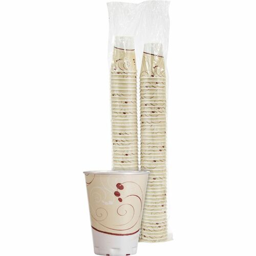 Solo SCCX12J8002P Trophy Plus 12 oz Symphony Insulated Hot/Cold Cups