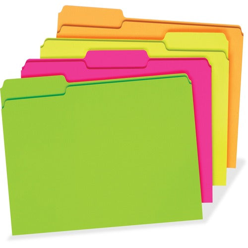 Pendaflex PFX40523 1/3 Tab Cut Letter Recycled Top Tab File Folder