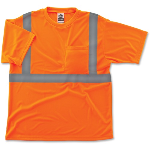 Ergodyne EGO21514 Class 2 Reflective Orange T-Shirt
