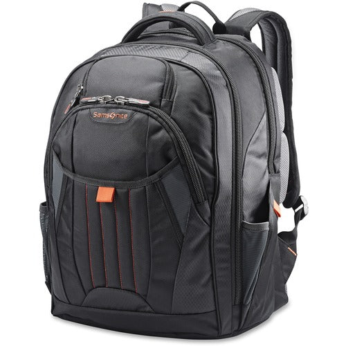 Samsonite SML663031070 Tectonic 2 Carrying Case (Backpack) for 17" iPad Notebook - Black, Orange