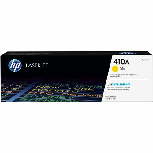 HP HEWCF412A 410A Original Laser Toner Cartridge - Single Pack - Yellow - 1 Each