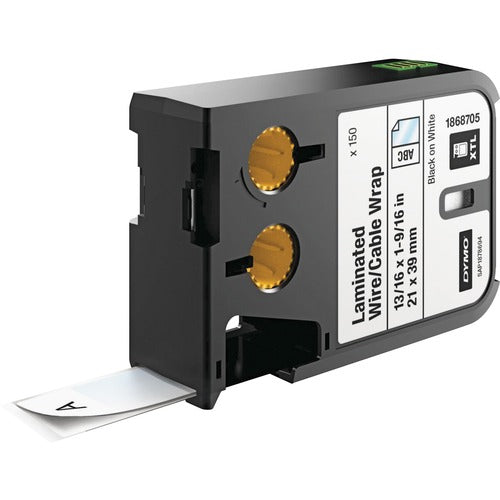 Dymo DYM1868705 XTL Laminated Wire/Cable Wrap