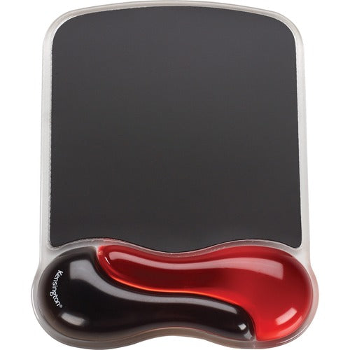 Kensington KMW62402 Duo Gel Wave Mouse Pad Wrist Pillow