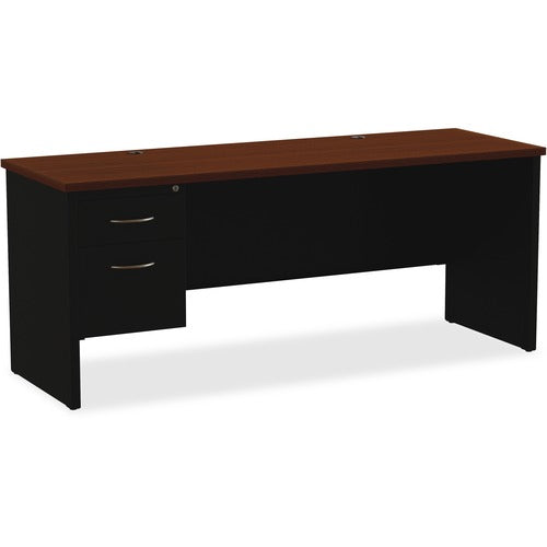 Lorell LLR79163 Fortress Modular Series Left-pedestal Credenza