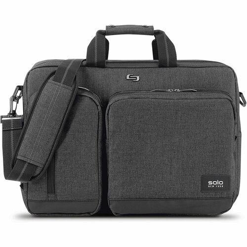 Solo USLUBN31010 Urban Carrying Case (Briefcase) for 15.6" iPad Notebook - Gray, Black