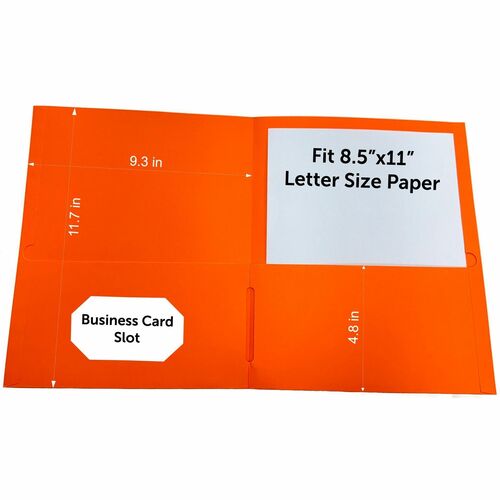 Sparco SPR78551 Letter Pocket Folder