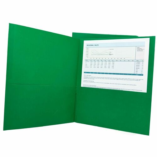 Sparco SPR78545 Letter Pocket Folder
