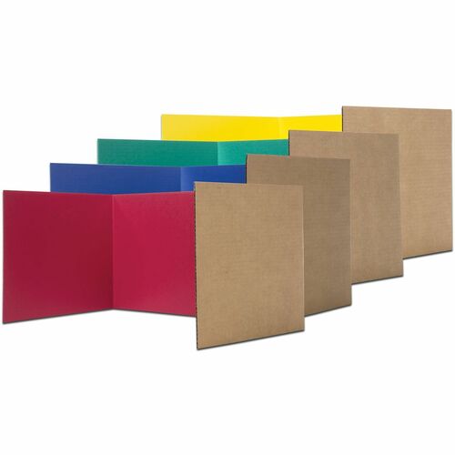 Flipside FLP60045 Color Tri-fold Study Carrel