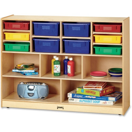 Jonti-Craft JNT0726JC Colored Bins Combo Mobile Storage Unit