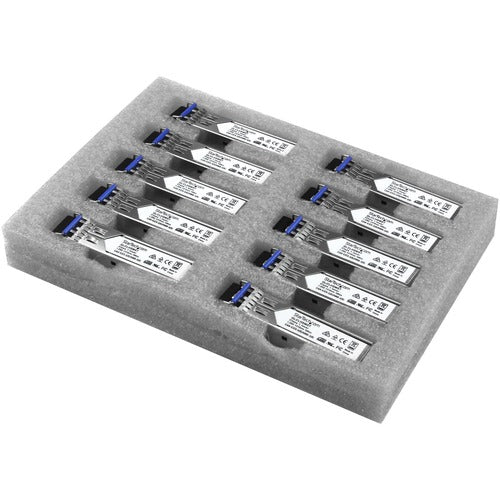 StarTech.com STCGLCLHSM10PST Cisco GLC-LH-SM Compatible SFP Transceiver Module - 1000BASE-LX/LH - 10 Pack