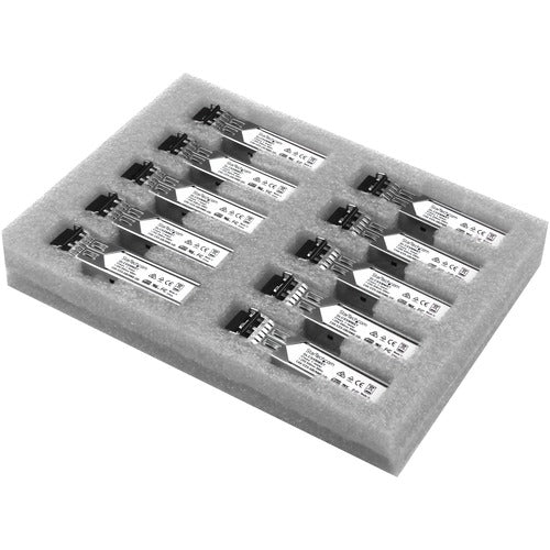 StarTech.com STCGLCSXMM10PST Cisco GLC-SX-MM Compatible SFP Transceiver Module - 1000BASE-SX - 10 Pack