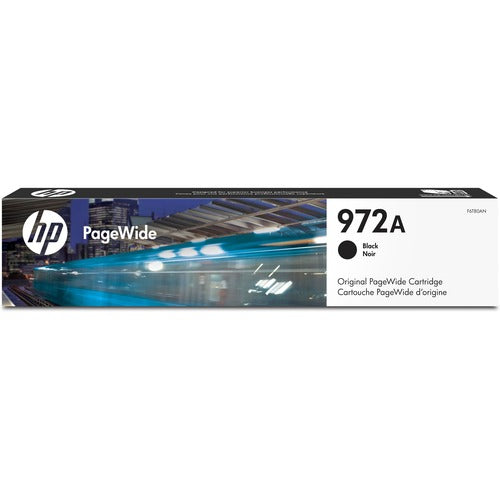 HP HEWF6T80AN 972A (F6T80AN) Original Page Wide Ink Cartridge - Single Pack - Pigment Black - 1 Each