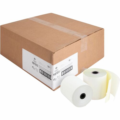 Business Source BSN98103 2-part Carbonless Cash Register Rolls