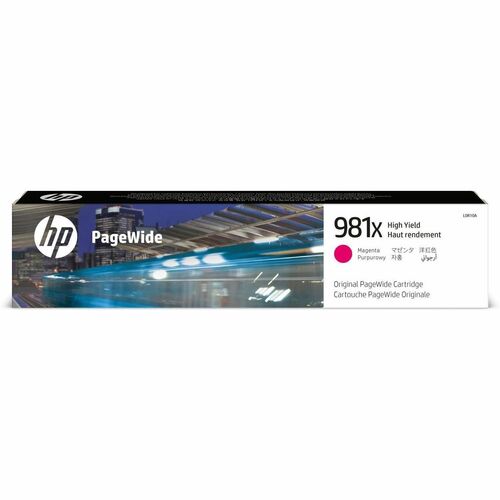 HP HEWL0R10A 981X (L0R10A) Original High Yield Inkjet Ink Cartridge - Single Pack - Magenta - 1 Each