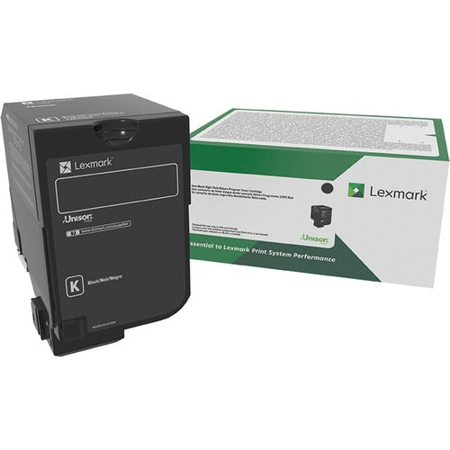 Lexmark LEX84C0HKG Unison Original High Yield Laser Toner Cartridge - Black - 1 Each