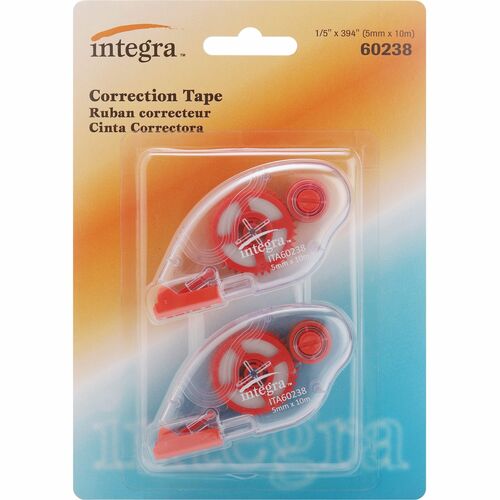 Integra ITA60238 Correction Tape - 2 Dispensers/PK