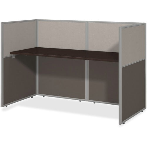 Bush Business Furniture BSHEOD260MR03K Easy Office 60W Straight Desk Closed Office