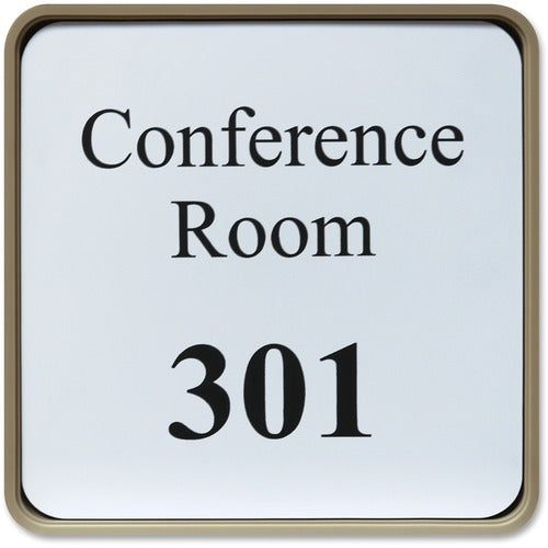 Xstamper XSTG61 Designer Framed Wall/Door Sign