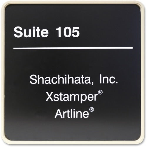 Xstamper XSTG71 Designer Framed Wall/Door Sign