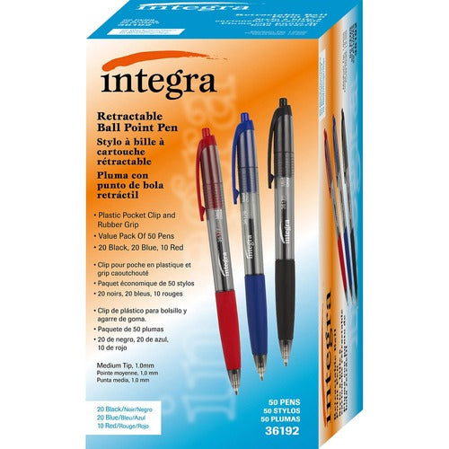 Integra ITA36192 1.0mm Retractable Ballpoint Pen