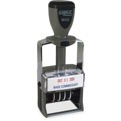 Xstamper XSTM40 ClassiX Self-inking Date Stamp