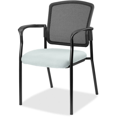 Lorell LLR23100102 Mesh Back Stackable Guest Chair