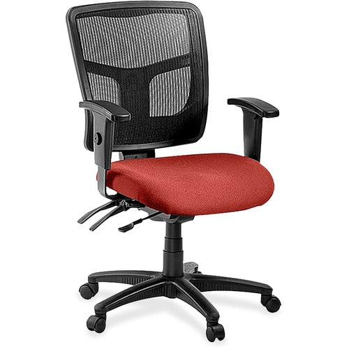 Lorell LLR86201075 ErgoMesh Series Managerial Mesh Mid-Back Chair