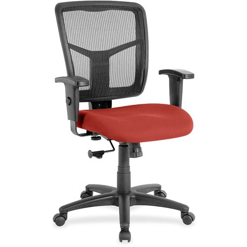 Lorell LLR86209075 Ergomesh Managerial Mesh Mid-back Chair