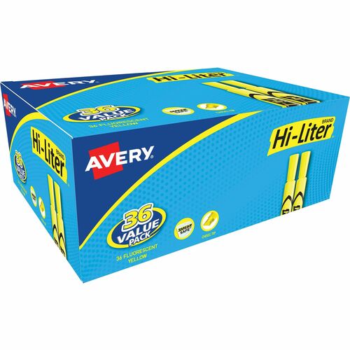 Avery® AVE98208 Avery® Hi-Liter Desk-Style Highlighters